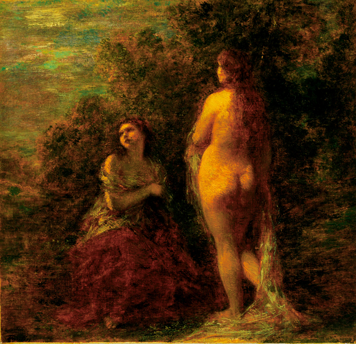  方丹·拉图尔 Fantin-Latour 浴女 (1)